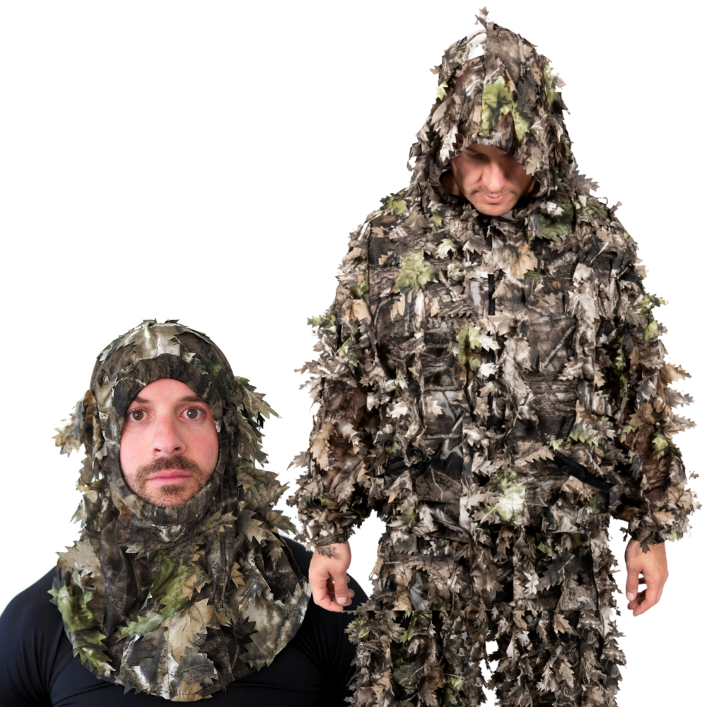 Laser Cut 3D Leafty Ghillie /Camo Hunting Suit – Survival Gears Depot